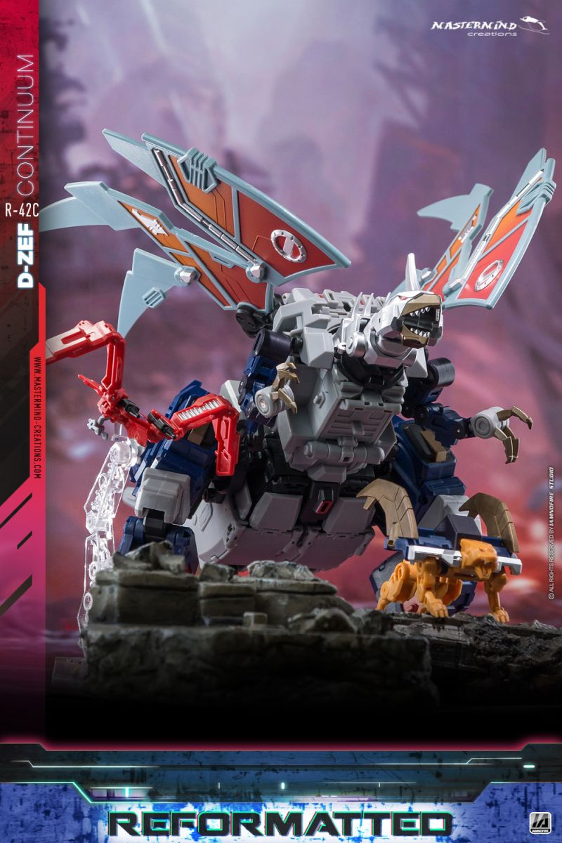 Mastermind Creations R-42C D-Zef Continuum (Deathsaurus) Toy